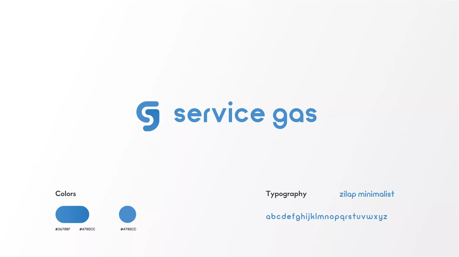 Разработка логотипа газовой компании «Сервис газ» в Дедовске