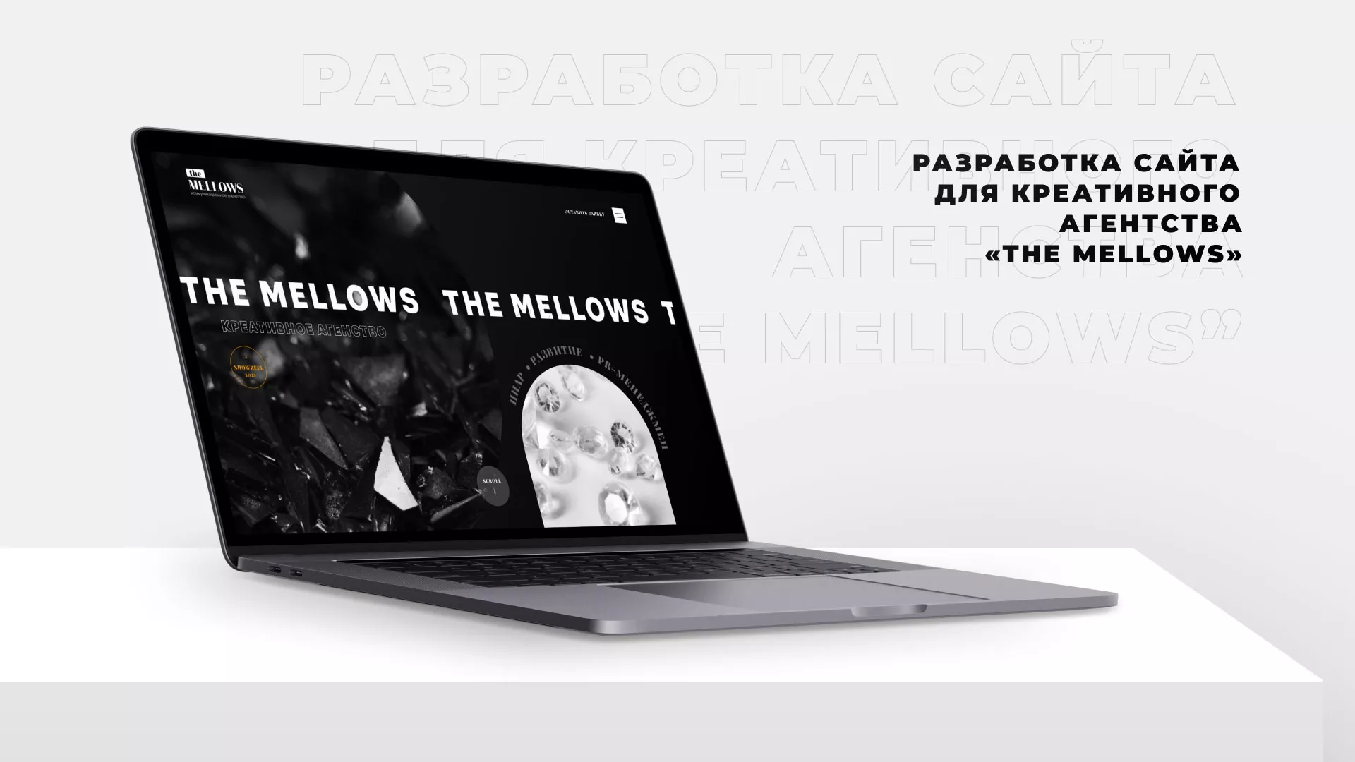 Разработка сайта креативного агентства «The Mellows» в Дедовске