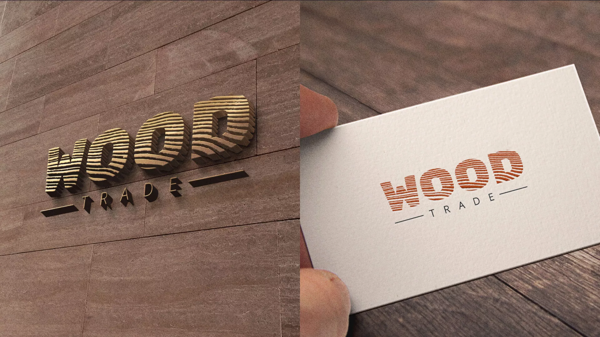 Разработка логотипа для компании «Wood Trade» в Дедовске