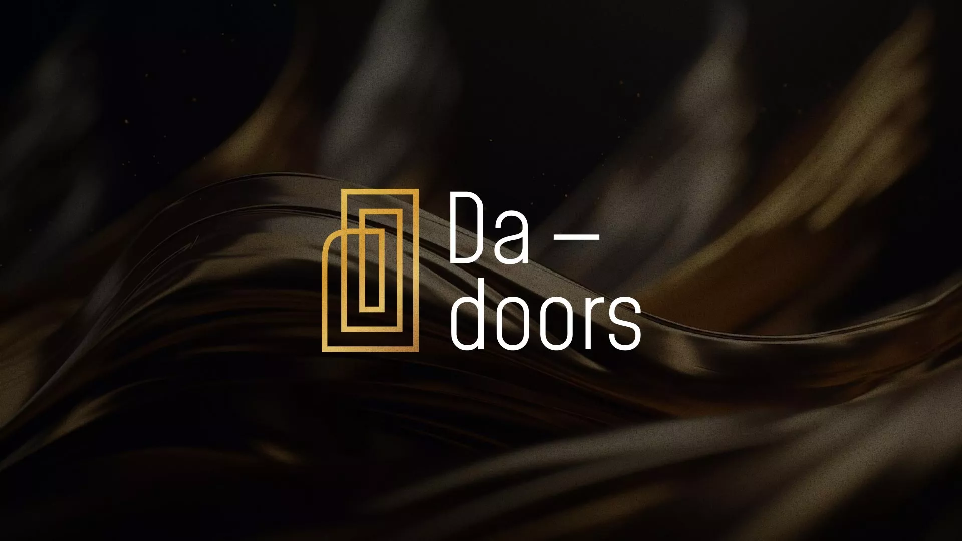 Разработка логотипа для компании «DA-DOORS» в Дедовске