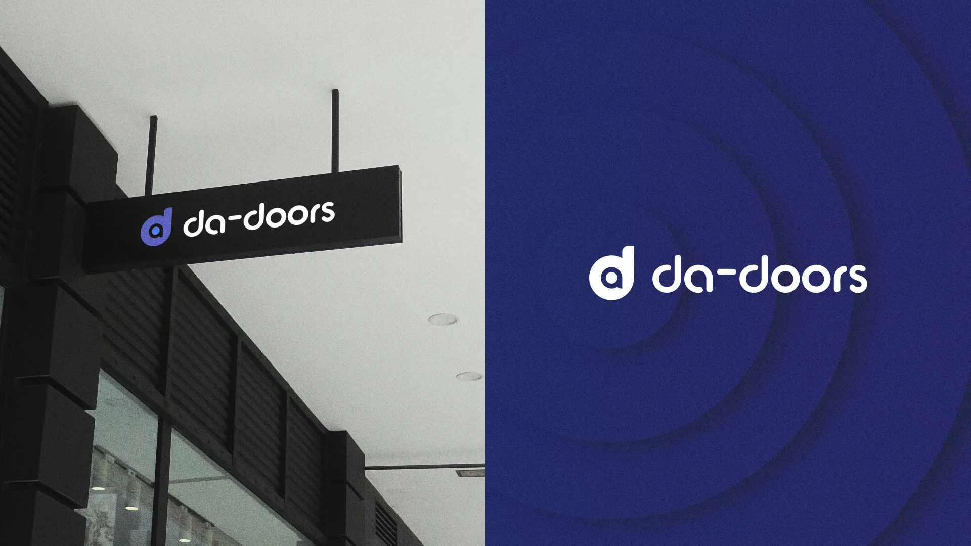 Разработка логотипа компании по продаже дверей в Дедовске